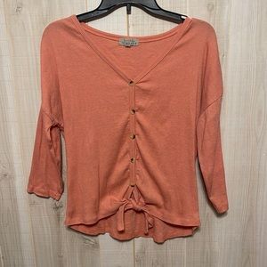 Tied blouse